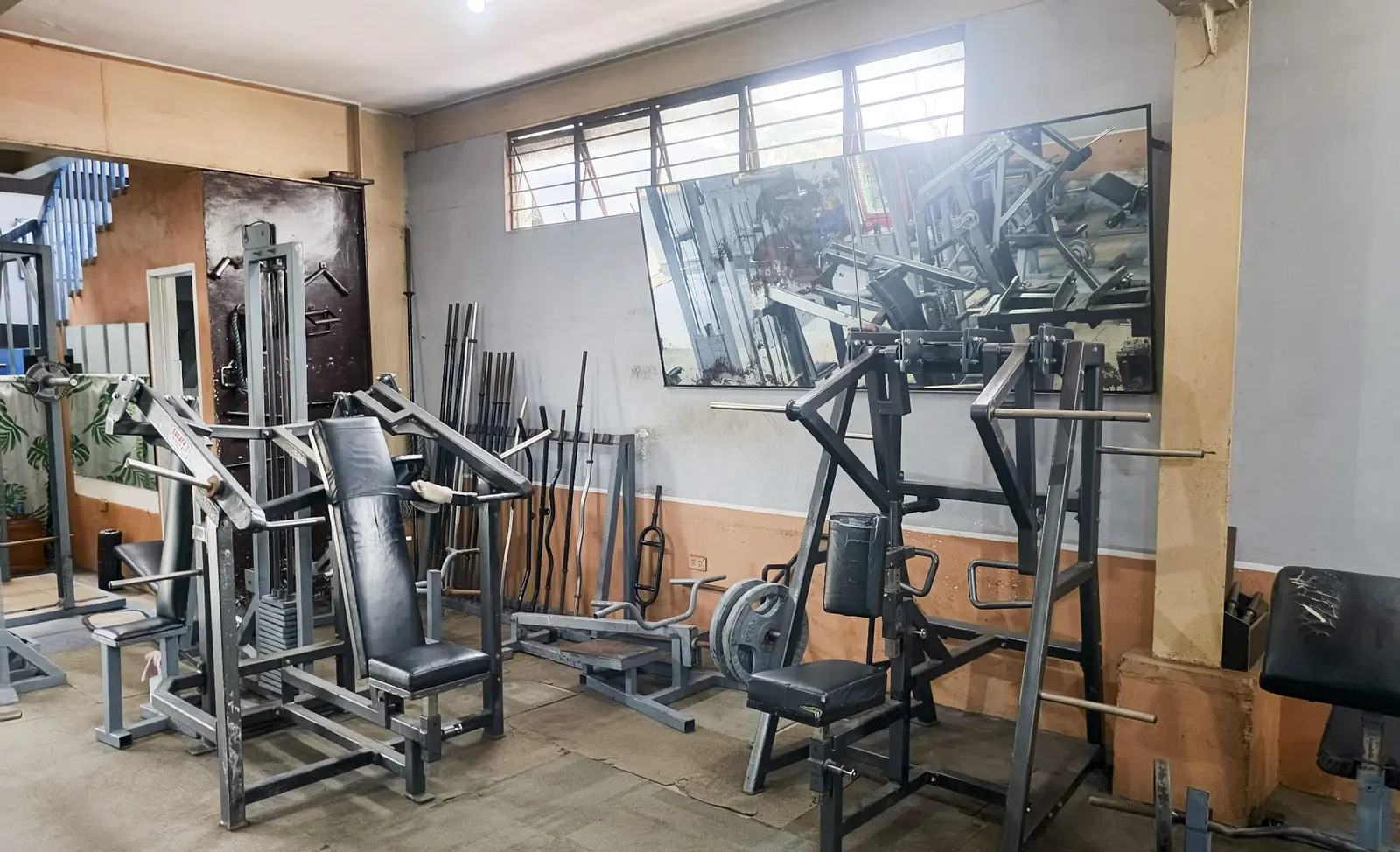 Strength machines and cardio equipment